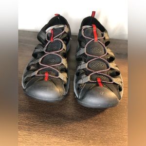 Jeossy Milan Size 10 Unisex Size 10 Black and Red